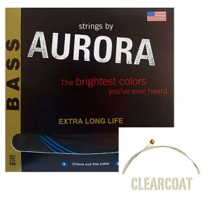 Aurora Premium Bass Strings (45-105) [CLEARCOAT] yOCtEiz AURORA STRINGS (Vi)