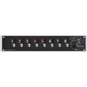 �y�󒍐��Y�i:2~3�T�Ԓ��x�z XLR Matrix 8-8 Black (�I�Y�f�U�C��)(�p�b�`�x�C) oz design (�V�i)