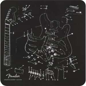 Fender Mousepad (Exploded Strat) [9106108003] Fender USA (Vi)