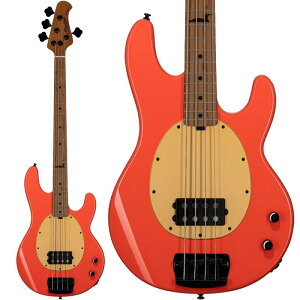 Pete Wentz Signature Stingray (Fiesta Red) yz Sterling by MUSICMAN (AEgbg i)