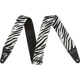 WILD ANIMAL PRINT STRAP (ZEBRA)(#0990601051) Fender USA (新品)