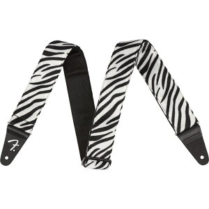 yNX}XZ[z WILD ANIMAL PRINT STRAP (ZEBRA)(#0990601051) Fender USA (Vi)