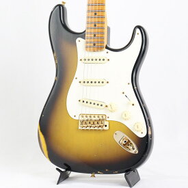 2023 Spring Event Limited Edition 1957 Stratocaster Relic Faded/Aged 2-Color Sunburst with Gold Hardware【SN.CZ570778】 Fender Custom Shop (新品)