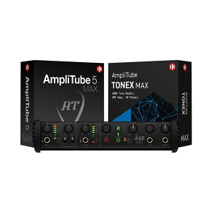AXE I/O + AmpliTube 5 MAX + TONEX MAX バンドル(アイケーマルチメディア) IK Multimedia (新品)