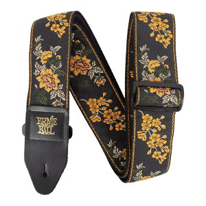 Tangerine Blossom Jacquard Guitar Strap [#P05363] ERNIE BALL (�V�i)