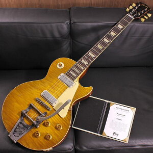 Murphy Lab 1959 Les Paul Standard w/Mini Humbuckers & Bigsby Heavy Aged Green Lemon Fade SN. 942932 Gibson (AEgbg Vi)