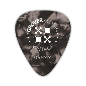 Vintage Celluloid Pro Picks 0.96mm [Grey] Grover Allman (�V�i)