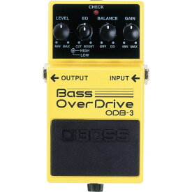 【入荷待ち、ご予約受付中】 ODB-3 Bass Over Drive BOSS (新品)