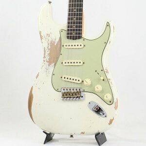 2019 Collection Time Machine 1959 Stratocaster Heavy Relic (Aged Olympic White) [SN.CZ578523] yz Fender Custom Shop (AEgbg Vi)
