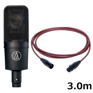 AT4040 �yPASSGO RED�}�C�N�P�[�u���Z�b�g(XLR-XLR)3.0m�z(�J�[�f�B�I�C�h�E�R���f���T�[�E�T�C�h�A�h���X�}�C�N���z��)(�P��w����)(�I�[�f�B�I�e�N�j�J) audio-technica (�V�i)