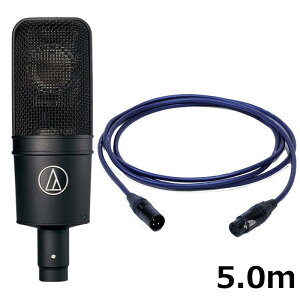 AT4040 �yPASSGO BLUE�}�C�N�P�[�u���Z�b�g(XLR-XLR)5.0m�z(�J�[�f�B�I�C�h�E�R���f���T�[�E�T�C�h�A�h���X�}�C�N���z��)(�P��w����)(�I�[�f�B�I�e�N�j�J) audio-technica (�V�i)