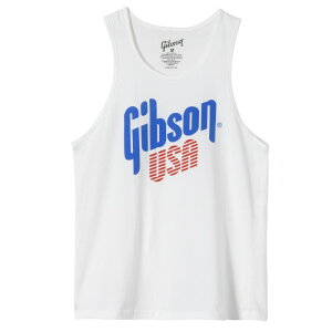 �����z�B �y�t���Z�[���z USA Tank (White)�C (Medium) [GA-TANK-USA-WHT-MD] Gibson (�V�i)