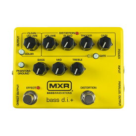 あす楽 IKEBE ORIGINAL M80 BASS D.I.+ Yellow 【発売記念特典！ACアダプタープレゼント！】 MXR (新品)