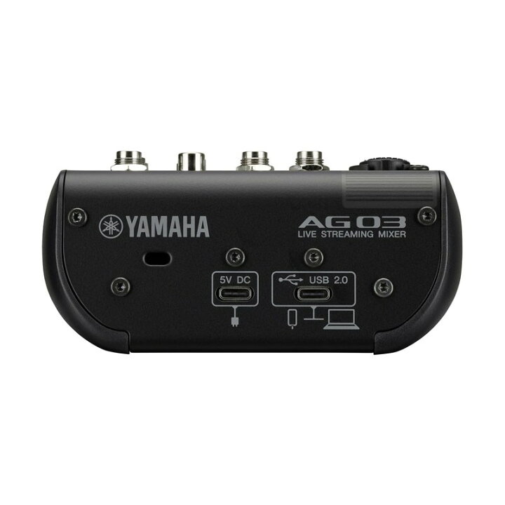 楽天市場】翌日配達 AG03MK2 B(ヤマハ)(USBミキサー)(配信用 