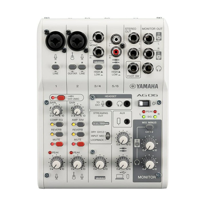 楽天市場】AG06MK2 W YAMAHA (新品) : イケベ楽器楽天ショップ