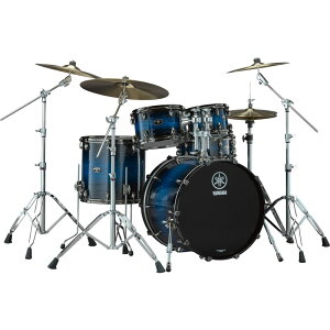 LIVE CUSTOM HYBRID OAK 4pc Drum Set [LHB2216UIS + LHP6F3UIS (BD22�C FT16�C TT12��10) / UZU �A�C�X�T���o�[�X�g] YAMAHA (�V�i)