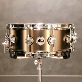 DW-SBB1455SD/BRASS/C [Collector's Metal Snare / Satin Black Brass 14×5.5] dw (新品)