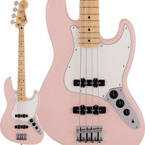 �y���ב҂��A���\���t���z Junior Collection Jazz Bass (Satin Shell Pink/Maple) Fender Made in Japan (�V�i)