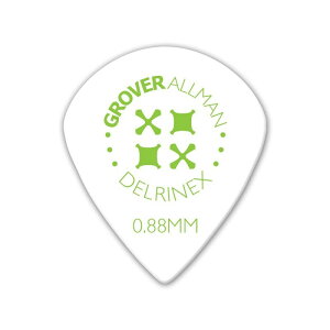 Delrinex Jazz XL Pro Picks 0.88mm [White] Grover Allman (Vi)
