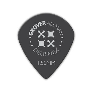 Delrinex Jazz XL Pro Picks 1.50mm [Black] Grover Allman (�V�i)