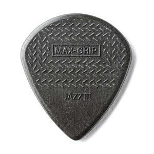471N MAX GRIP JAZZ III Pick (�J�[�{���t�@�C�o�[�E�O���[) Dunlop (Jim Dunlop) (�V�i)