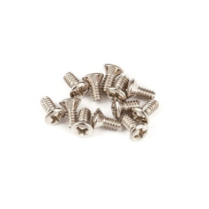 yňSALEz Slide Switch Mounting Screws - Jaguar(R)/Jazzmaster(R)C (4-40 X 1/4 philips)C Nickel (12)(#0015719049) Fender USA (Vi)