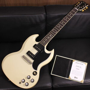 Murphy Lab 1963 SG Special Reissue Ultra Light Aged Polaris White SN. 505073 Gibson (Vi)