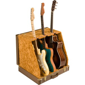 zB yNX}XZ[z FENDER(R) CLASSIC SERIES CASE STAND 3 GUITAR (BROWN) (#0991023522) Fender USA (Vi)