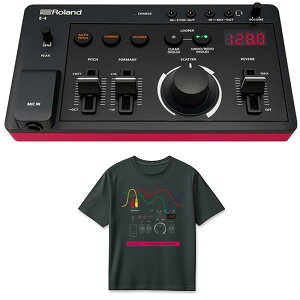 (T�V���c�Z�b�g)E-4 VOICE TWEAKER(AIRA Compact) & E-4 T-Shirts DesignA XL (RT/E-4AXL) �Z�b�g ���[�����h Roland (�V�i)