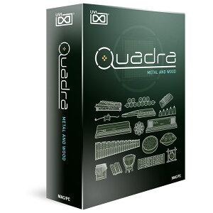 Quadra: Metal & Wood (����s��)(�I�����C���[�i) UVI (�V�i)