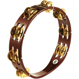 TA2B-AB [Traditional Wood Tambourines， Brass Jingles] MEINL (新品)