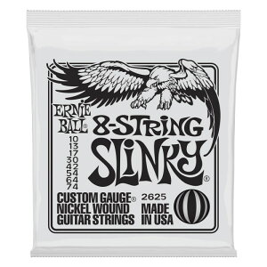 y݌ɏz Slinky 8-String Nickel Wound Electric Guitar Strings #2625 ERNIE BALL (Vi)