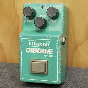 VINTAGE OD-808 Overdrive Large Case '80 MAXON (Be[W gp)