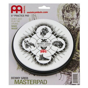 MPP-6-BG [Benny Greb Artist Series Practice Pad / 6 Pocket Size] MEINL (�V�i)