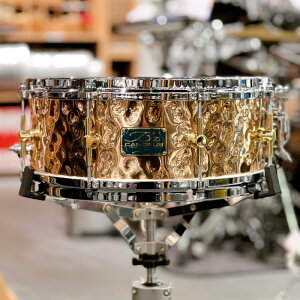 HBZ-1455 [Hammered Bronze Snare Drum 14×5.5] CANOPUS (Vi)