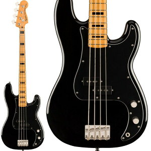 Classic Vibe '70s Precision Bass Maple Fingerboard (Black) ylグOiiz Squier by Fender (Vi)