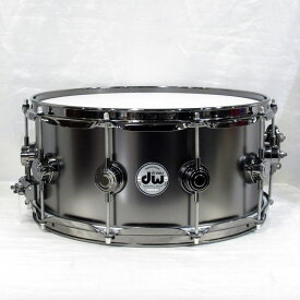 DRVD6514SVNBK [Collector's Satin Black Over Brass Snare 14×6.5 / Black Nickel Harare] dw (新品)