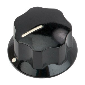 DELUXE JAZZ BASS UPPER CONCENTRIC KNOB BLACK (#0049411049) Fender USA (�V�i)