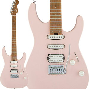 Pro-Mod Series Dinky DK24 HSS 2PT CM (Satin Shell Pink) Charvel (Vi)