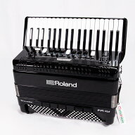 FR-4X BK (1台限定・展示クリアランス超特価！) ブラック Vアコーディオン ローランド 電子 ピアノ式 37…
