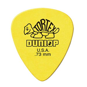 418R Tortex Standard Picks 0.73mm (Yellow) Dunlop (Jim Dunlop) (Vi)
