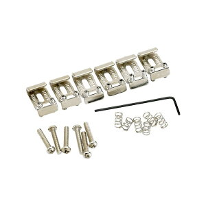 �y�Đ��������Z�[���zAmerican Vintage Stratocaster Bridge Saddles (6) (Nickel) [0992051000] Fender USA (�V�i)