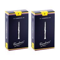 【2個セット】《硬さ：3》B♭クラリネット用リード バンドレン Traditional (青箱) 【宅配便発送】【正規…
