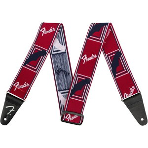 WEIGHLESS MONOGRAM STRAP (Red/White/Blue) (#0990686009) Fender USA (Vi)