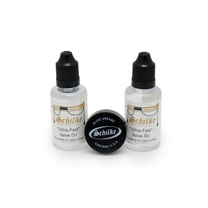 �V���L�[ / Ultra-Fast Valve Oil (2��) & SLIDE GREASE (1��) �Z�b�g�@�y�Z�b�g����������!!�z Schilke (�V�i)
