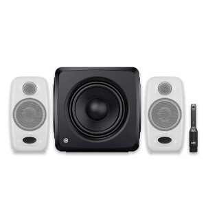 iLoud Micro Monitor Pro + iLoud Sub 2.1 Bundle (White)(iLoud 2.1 Bundles)(2.1ch���������)(�A�C�P�[�}���`���f�B�A)(���j�^�[�X�s�[�J�[)(�T�u�E�[�t�@�[) IK Multimedia (�V�i)