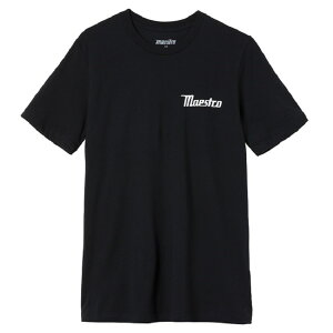 �y�t���Z�[���z Maestro Logo Tee (Black / Medium) [GA-MLTMD] Gibson (�V�i)