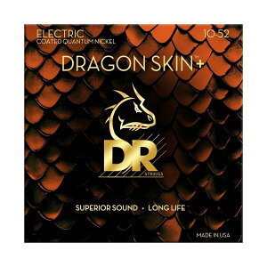 DRAGON SKIN�{(10-52) [for Electric Guitar] [DEQ-10/52] DR (�V�i)