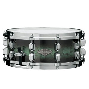 MBSS55-MSL [Starclassic Performer Snare Drum 14''×5.5'' - Molten Steel Blue Burst] TAMA (Vi)