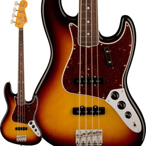 �y���ב҂��A���\���t���zAmerican Vintage II 1966 Jazz Bass (3-Color Sunburst/Rosewood) Fender USA (�V�i)